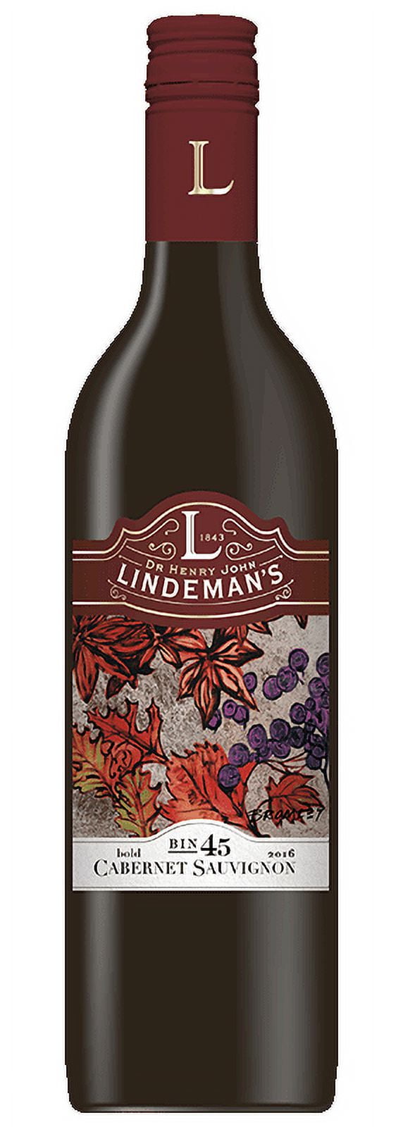 LINDEMANS CABERNET SAUVIGNON AUSTRALIA 1 CT .75 LT