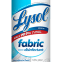 Lysol Fabric Disinfectant Spray, Sanitizing and Antibacterial Spray, For Disinfecting and Deodorizing Soft Furnishings, Sundrenched Linen 15 FL. Oz