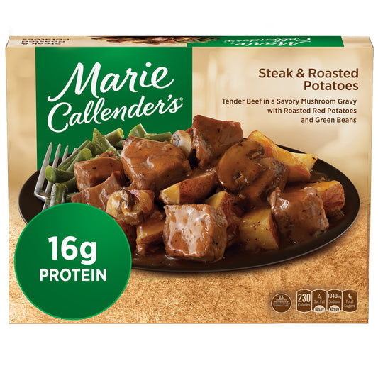 Marie Callender's Steak & Roasted Potatoes Frozen Meal, 11.9 oz (Frozen)