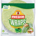 Mission Garden Spinach Herb Wraps, 6 Count