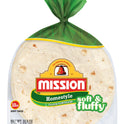 Mission Soft & Fluffy Homestyle Flour Tortillas, 10 Count