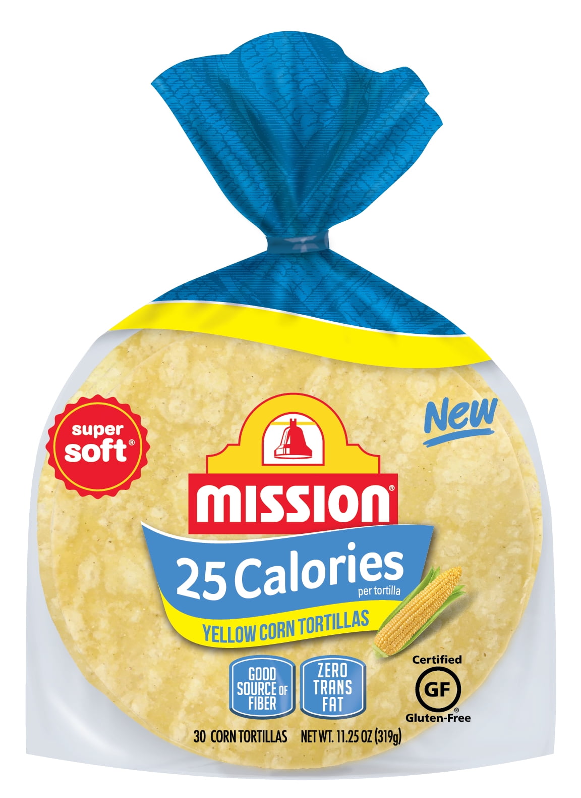 Mission Yellow Corn Tortillas, 25 Calories