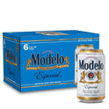 Modelo Especial Mexican Lager Import Beer, 6 Pack Beer, 12 fl oz Cans, 4.4% ABV