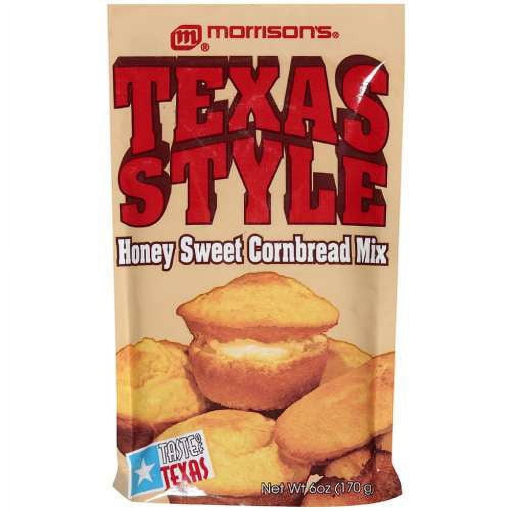 Morrison'sTexas Style Honey Sweet Cornbread Mix, 6 oz