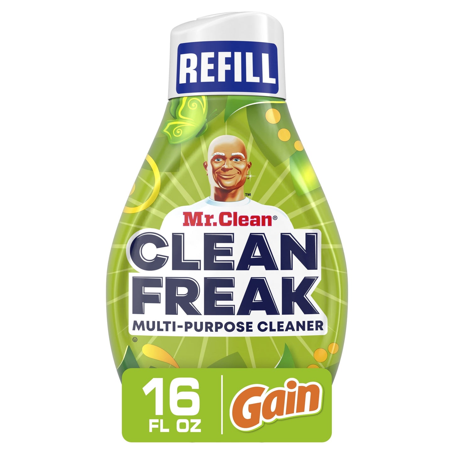 Mr. Clean Clean Freak Multi-Surface Spray Refill, Gain Original, 16 fl oz