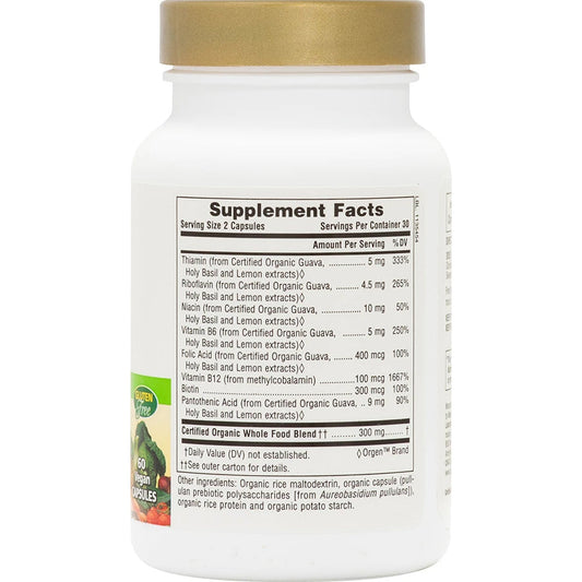 NaturesPlus Source of Life Garden B Complex Capsules