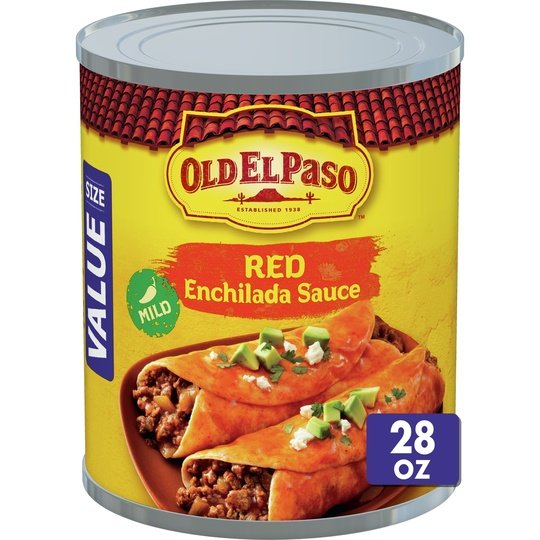 Old El Paso Mild Red Enchilada Sauce, Value Size, 1 Ct., 28 oz.