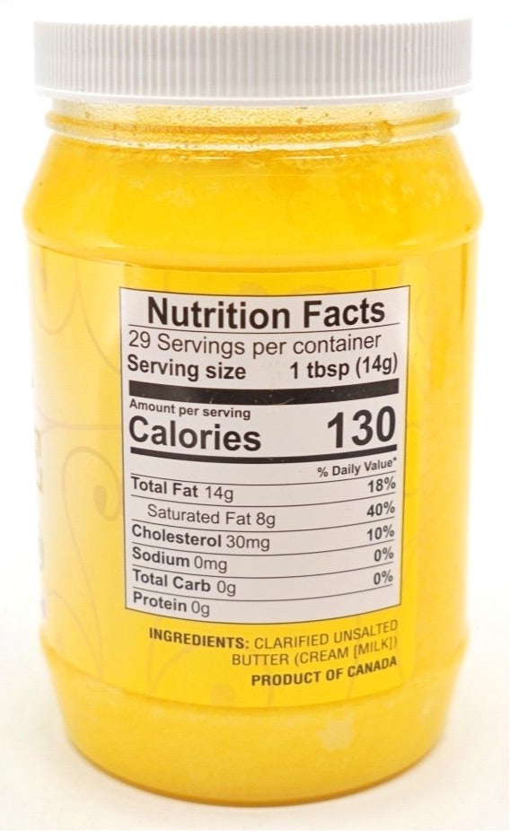 Pure Ghee (Clarified Butter)