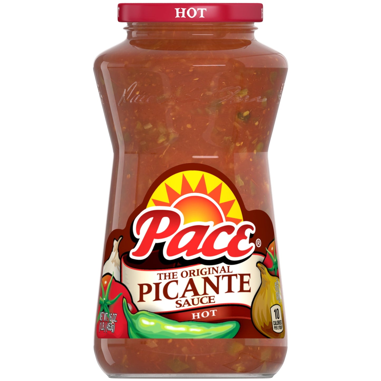 Pace Hot Picante Sauce, 16 oz Jar