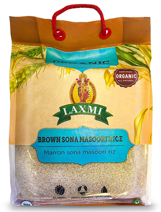 Organic Brown Sona Masoori Rice