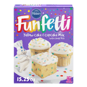 Pillsbury Funfetti Yellow Cake Mix with Candy Bits, 15.25 Oz Box