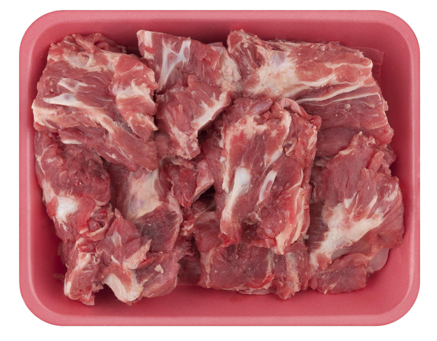 Pork Neckbones Bone-In, 3.0 - 4.7 lb Tray