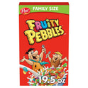 Post Fruity PEBBLES Cereal, 19.5 OZ Box