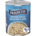 Progresso Traditional, Chicken Cheese Enchilada Flavor Canned Soup, Gluten Free, 18.5 oz.