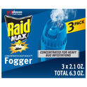 Raid® Max Concentrated Deep Reach Fogger, 2.1 fl oz, 3 ct (Total 6.3 fl oz, 179 g)