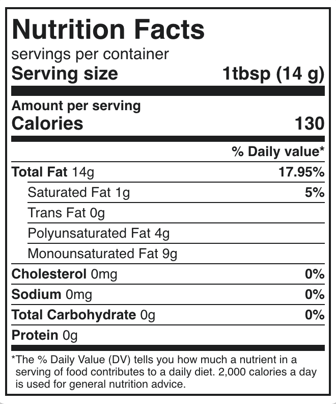 Pure Canola Oil