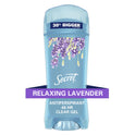 Secret Clear Gel and Deodorant for Women, Refreshing Lavender, 3.4 oz