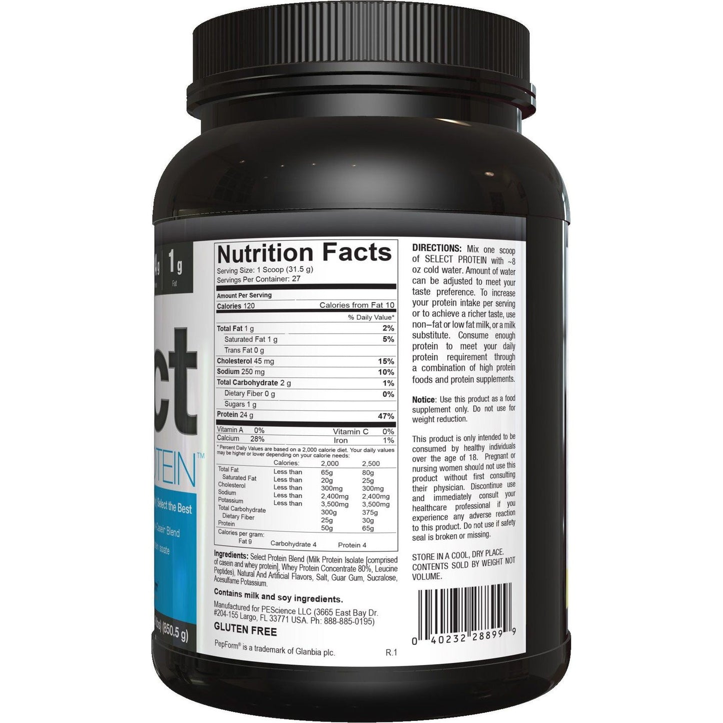 PEScience SELECT Protein - 27 Servings