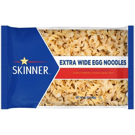 Skinner Extra Wide Egg Noodles Pasta, 12-Ounce Bag