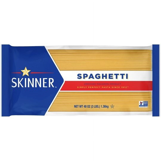 Skinner GMO-Free Thin Spaghetti Pasta, 48 Oz