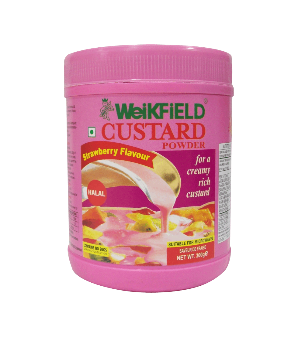 Custard Powder Strawberry Flavor