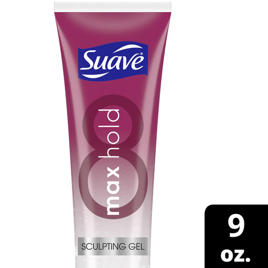 Suave Hair Gel Max Hold Sculpting 9 oz
