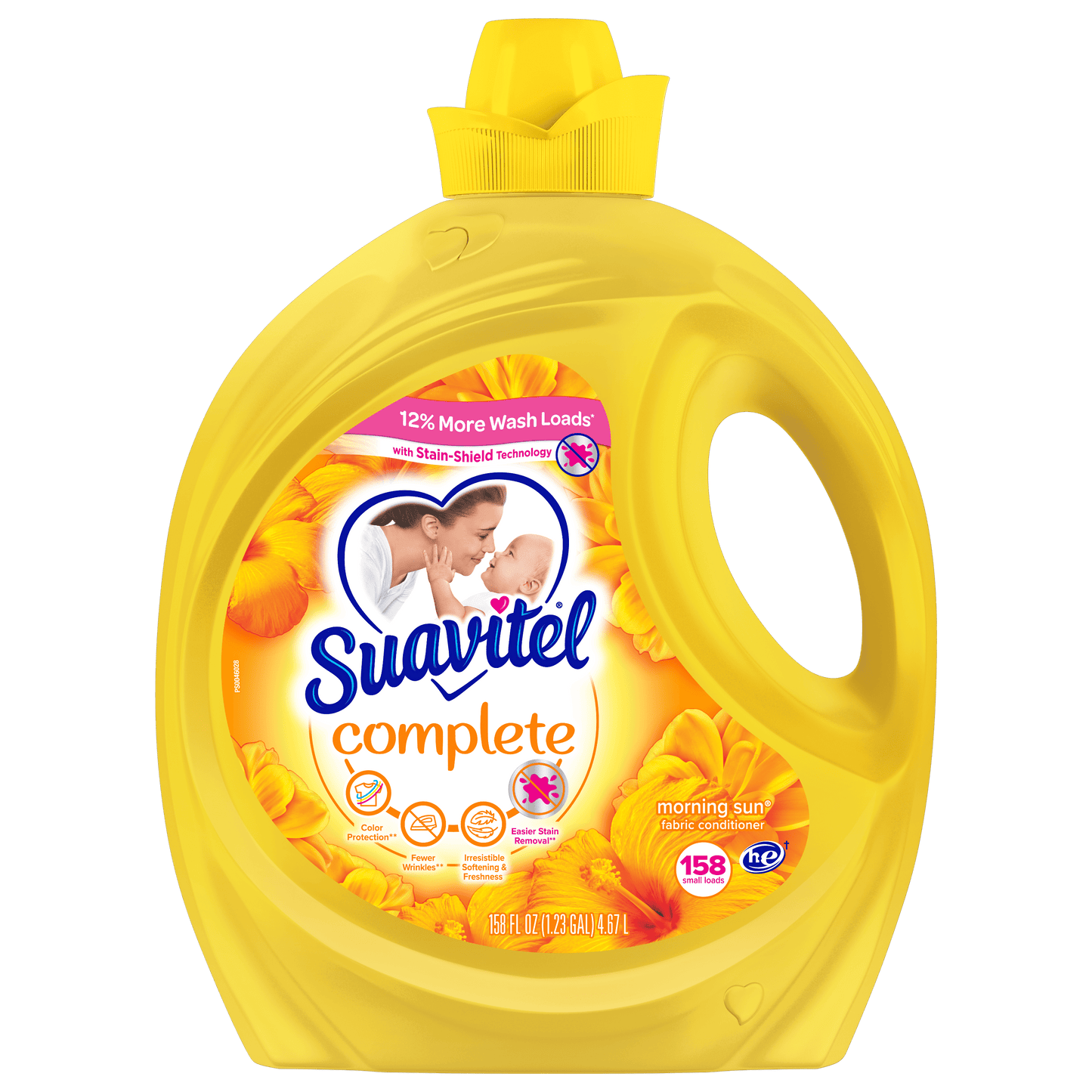 Suavitel Complete Fabric Softener Morning Sun, 158 oz