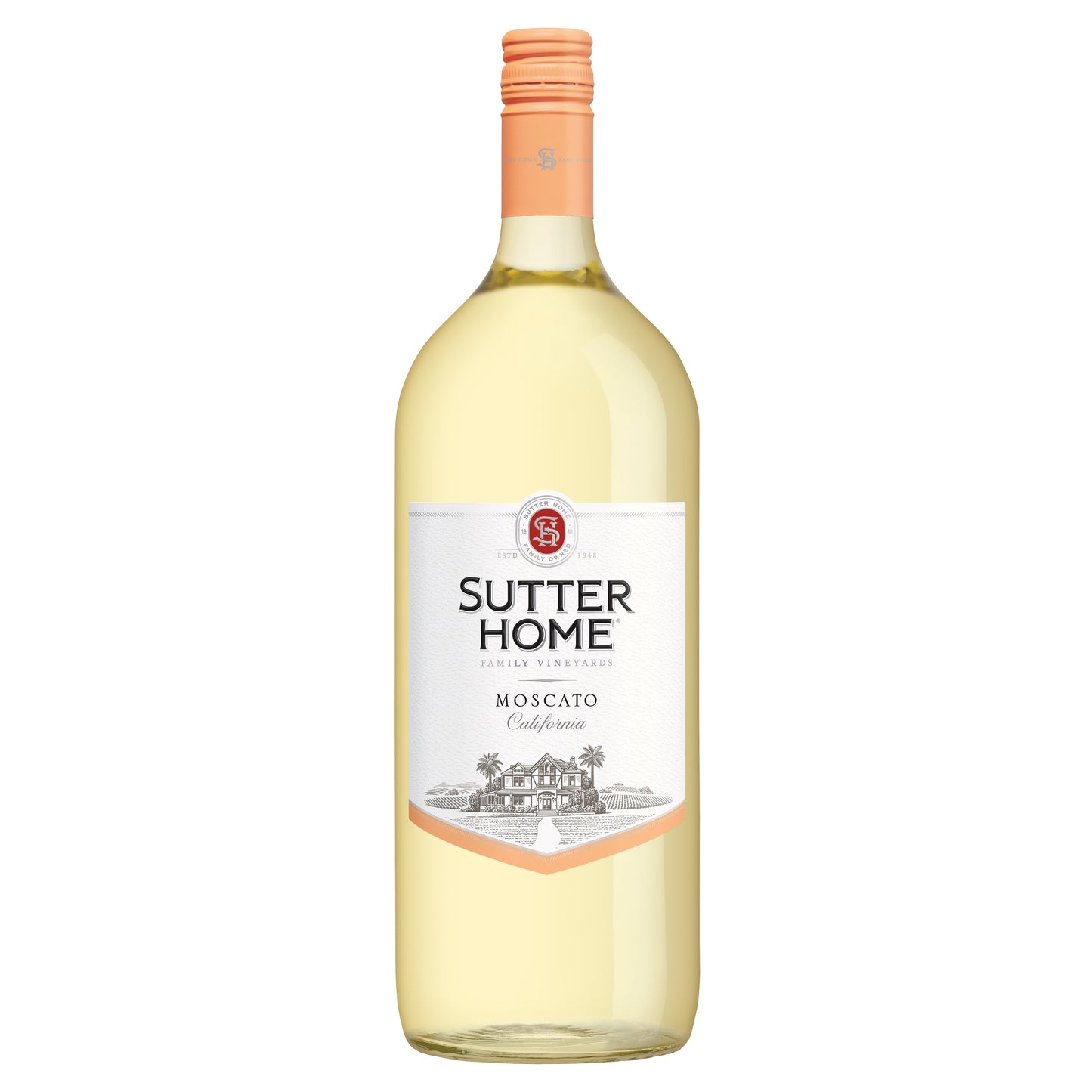 Sutter Home Moscato White Wine, 1.5 L Bottle