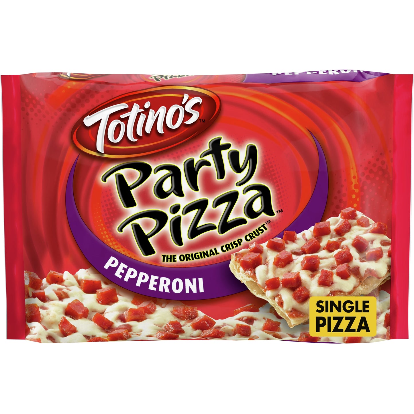 Totino's Party Pizza, Pepperoni Flavored, Frozen Snacks, 1 ct