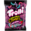 Trolli Sour Brite Crawlers, Very Berry Sour Gummy Worm Candy, 5 oz