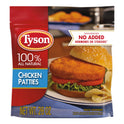 Tyson Fully Cooked and Breaded Chicken Patties, 1.62 lb Bag (Frozen)