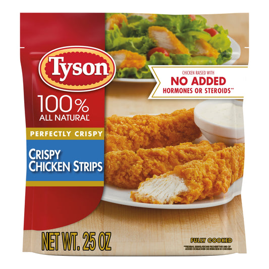 Tyson Perfectly Crispy Chicken Strips, 1.56 lb Bag (Frozen)