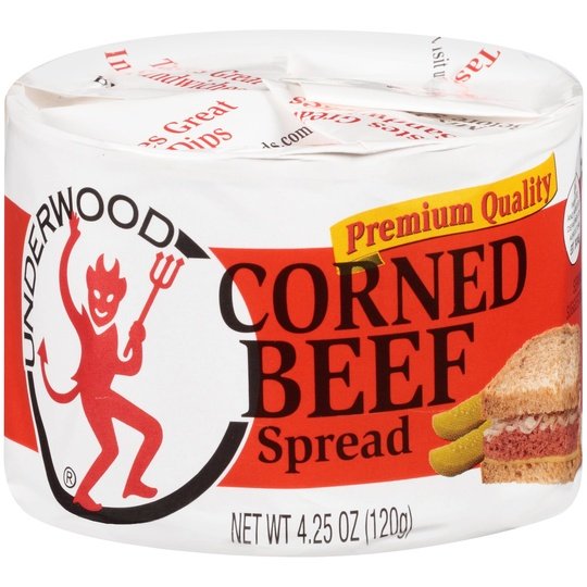 Underwood Corned Beef Spread, 4.25 oz