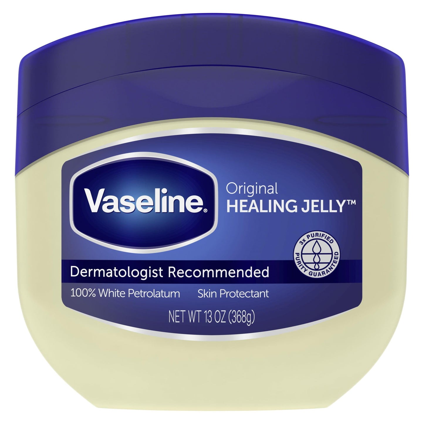 Vaseline Original Lock In Moisture Body Oil Pure Healing Petroleum Jelly, 13 oz