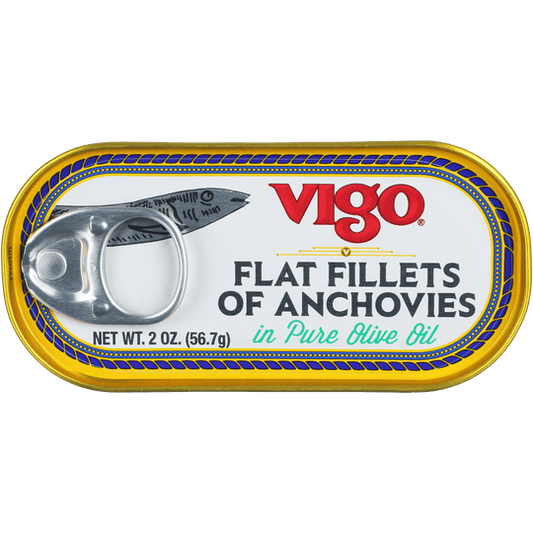 Vigo Flat Anchovies 2oz