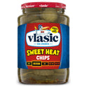 Vlasic Sweet Heat Pickle Chips, Medium Spice, 24 oz.