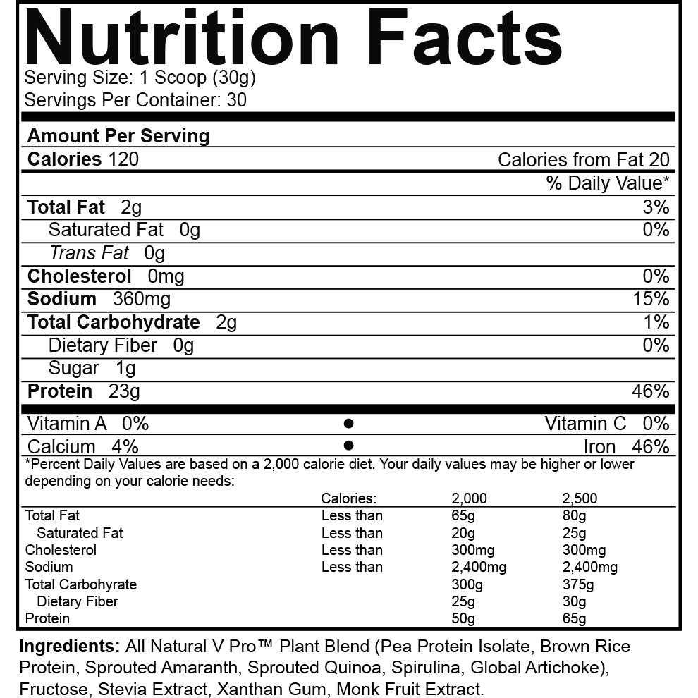 NutraKey V Pro 30 Servings