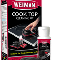 Weiman Complete Glass & Ceramic Cook Top Cleaning Kit - Includes Cream, Scrubbing Pad and Scraper