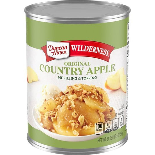 Wilderness Original Country Apple Pie Filling/Topping 21 oz