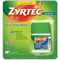 Zyrtec 24 Hour Allergy Relief Antihistamine Liquid Gels, 40Ct