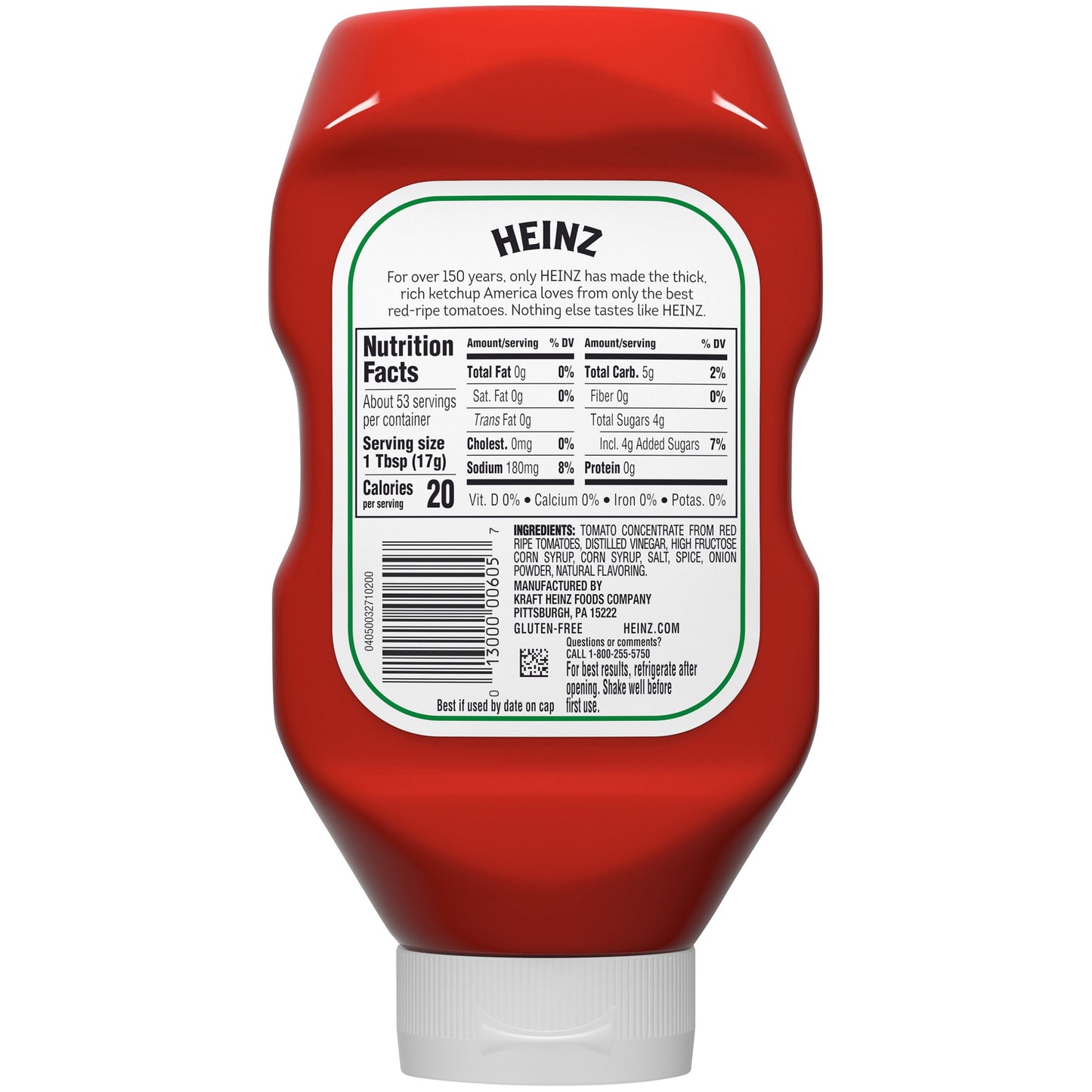 Heinz Tomato Ketchup, 32 oz Bottle