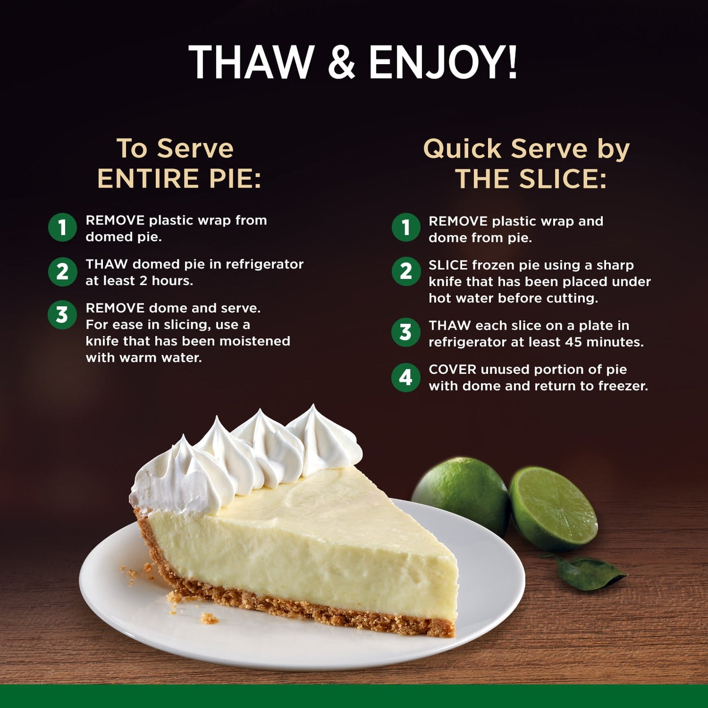 Marie Callender's Key Lime Pie, 30.4 oz (Frozen)