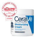 CeraVe Moisturizing Cream Jar for Face and Body for Normal to Dry Skin, 16oz