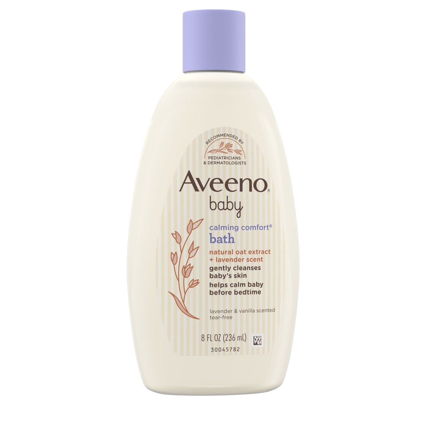 Aveeno Baby Calming Comfort Bath & Wash, Lavender & Vanilla, 8 fl. oz