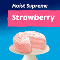 Pillsbury Moist Supreme Premium Strawberry Cake Mix, 15.25 oz Box