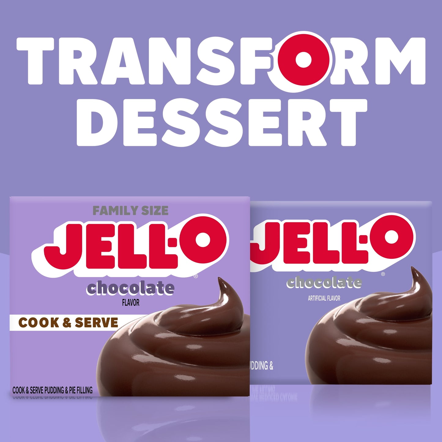 Jell-O Cook & Serve Chocolate Pudding Mix & Pie Filling, 5 oz. Box
