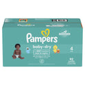 Pampers Baby Dry Diapers Size 4, 92 Count (Select for More Options)