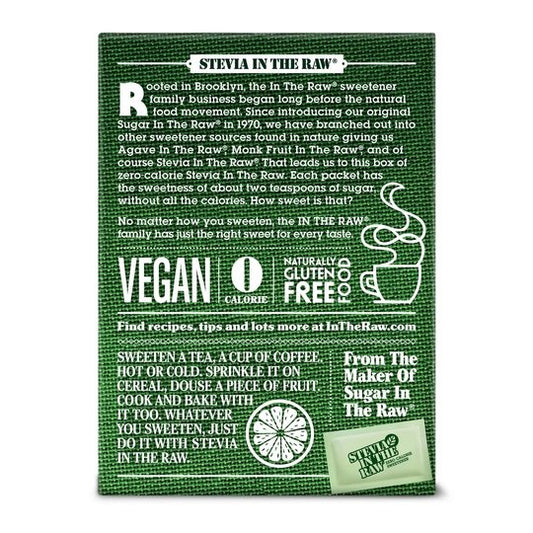 Stevia In The Raw Zero Calorie Sweetener, 100 count, 3.5 oz