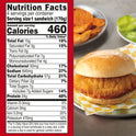 Tyson Original Chicken Breast Sandwich, 24 oz, 4 ct Box