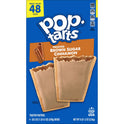 Pop-Tarts Frosted Brown Sugar Cinnamon Instant Breakfast Toaster Pastries, Shelf-Stable, Ready-to-Eat, 81.2 oz, 48 Count Box